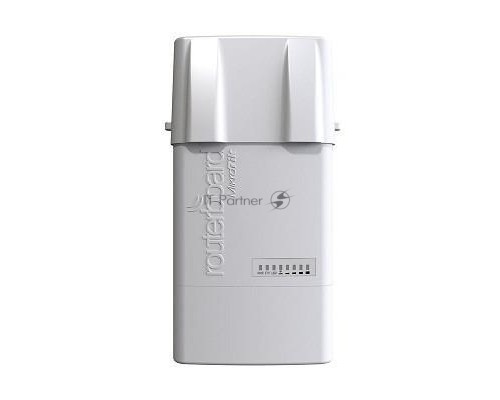 Точка доступа MikroTik RB911G-5HPacD-NB NetBox 5 (720MHz CPU, 128MB RAM, 1xGigabit LAN, built-in 5Ghz 802.11ac 2x2 dual chain wireless with two RP- SMA connectors, RouterOS L4, outdoor enclosure, POE, PSU, pole mou