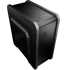 Компьютерный корпус Aerocool Qs-240 черный без БП mATX 4x120mm 2xUSB2.0 1xUSB3.0 audio bott PSU