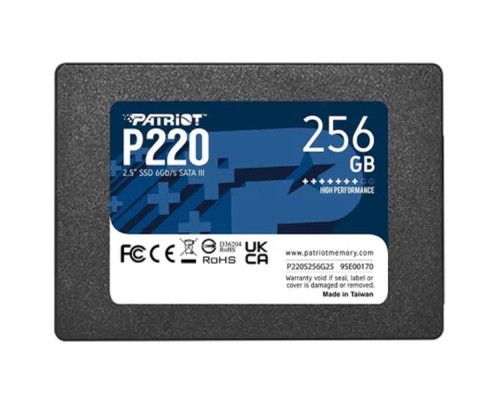 [носитель информации] Patriot SSD 256Gb P220 P220S256G25 {SATA 3.0}