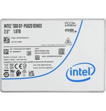 SSD жесткий диск PCIE 1.6TB TLC P5620  SSDPF2KE016T1N1 INTEL