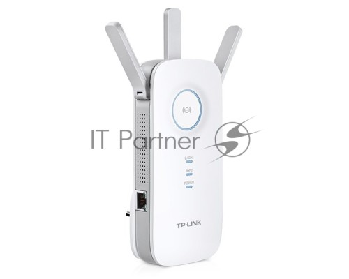 Повторитель беспроводного сигнала TP-Link SOHO  RE450 10/100/1000BASE-TX/Wi-Fi белый поставляется без кабеля RJ-45