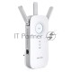 Повторитель беспроводного сигнала TP-Link SOHO  RE450 10/100/1000BASE-TX/Wi-Fi белый поставляется без кабеля RJ-45