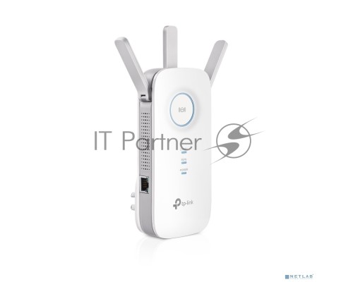 Повторитель беспроводного сигнала TP-Link SOHO  RE450 10/100/1000BASE-TX/Wi-Fi белый поставляется без кабеля RJ-45
