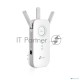 Повторитель беспроводного сигнала TP-Link SOHO  RE450 10/100/1000BASE-TX/Wi-Fi белый поставляется без кабеля RJ-45
