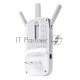 Повторитель беспроводного сигнала TP-Link SOHO  RE450 10/100/1000BASE-TX/Wi-Fi белый поставляется без кабеля RJ-45