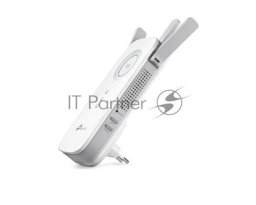 Повторитель беспроводного сигнала TP-Link SOHO  RE450 10/100/1000BASE-TX/Wi-Fi белый поставляется без кабеля RJ-45