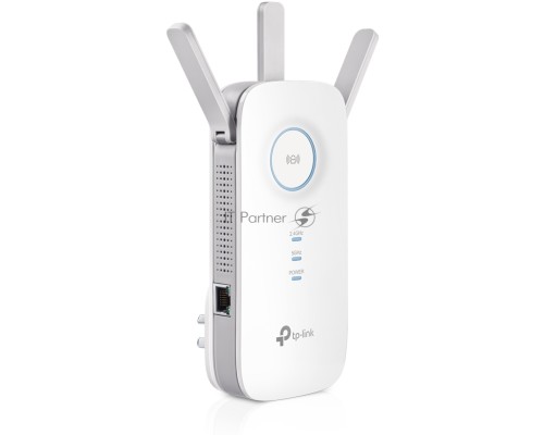 Повторитель беспроводного сигнала TP-Link SOHO  RE450 10/100/1000BASE-TX/Wi-Fi белый поставляется без кабеля RJ-45