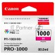 Картридж Canon PFI-1000 M для IJ SFP PRO-1000 WFG. Пурпурный. 80 мл.