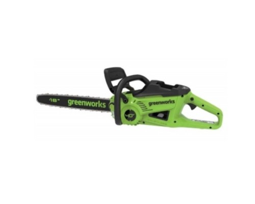 [Пилы] GreenWorks GD40CS20XK4 Цепная пила аккумуляторная, 40V, 40 см, 2000 Вт, бесщеточная,   c 1хАКБ 4 Ач И ЗУ [2008807UB]