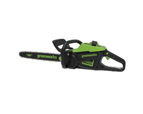 [Пилы] GreenWorks GD60CS25 Цепная пила аккумуляторная, 60V, 40 см, бесщеточная, 2500 Вт, с 1хАКБ 4 Ач. и ЗУ [2008907UB]