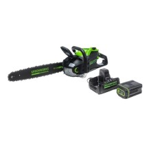 GreenWorks GD82CS51K2 Цепная пила аккумуляторная, 82V, 51 см, бесщеточная, с 1хАКБ 5 Ач. и ЗУ [2008307UB]