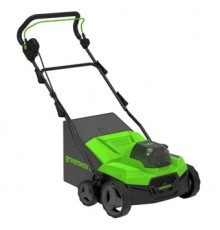 Greenworks GD40SC38IIK4 Аэратор-скарификатор аккумуляторный, 40V, бесщеточный, c 1хАКБ 4Ач и ЗУ [2517607UB]