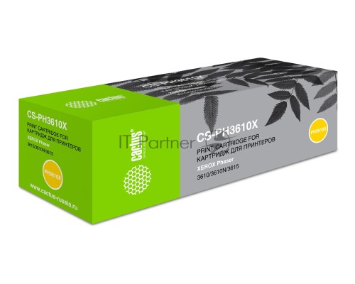 Картридж лазерный Cactus CS-PH3610X (106R02723) черный (14100 стр.) для Xerox Phaser 3610/3610N/3615