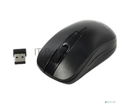 Мышь Oklick 445MW черный оптическая (1200dpi) беспроводная USB (2but)