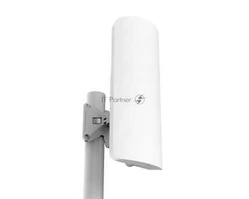 Точка доступа MikroTik RB921GS-5HPacD-15S mANTBox 15s (5GHz 120 degree 15dBi 2X2 MIMO Dual Polarization Sector Antenna, 720MHz CPU, 128MB RAM, 1xGbit LAN, 1xSFP, PoE, PSU, mounting kit, RouterOS L4)