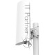 Точка доступа MikroTik RB921GS-5HPacD-15S mANTBox 15s (5GHz 120 degree 15dBi 2X2 MIMO Dual Polarization Sector Antenna, 720MHz CPU, 128MB RAM, 1xGbit LAN, 1xSFP, PoE, PSU, mounting kit, RouterOS L4)