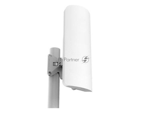 Точка доступа MikroTik RB921GS-5HPacD-15S mANTBox 15s (5GHz 120 degree 15dBi 2X2 MIMO Dual Polarization Sector Antenna, 720MHz CPU, 128MB RAM, 1xGbit LAN, 1xSFP, PoE, PSU, mounting kit, RouterOS L4)