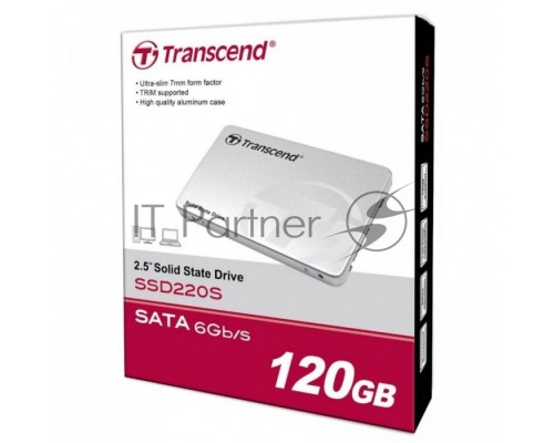 Накопитель SSD Transcend SATA III 120Gb TS120GSSD220S 2.5
