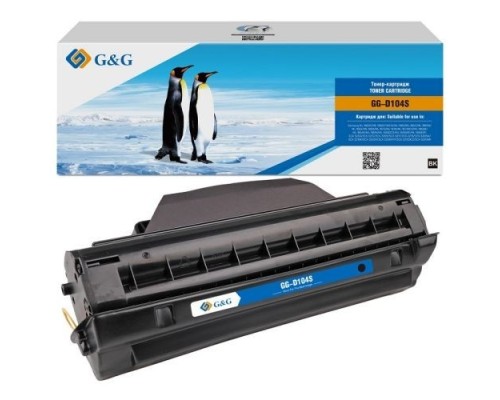 [Расходные материалы] Картридж лазерный G&G GG-D104S черный (1500стр.) для Samsung ML-1660K/1665K/1661K;SCX-3200/3210/3205/3217