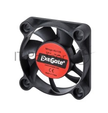 Вентилятор ExeGate EX166186RUS Mirage-S 40x40x10 подшипник скольжения, 5500 RPM, 23dB, 3pin