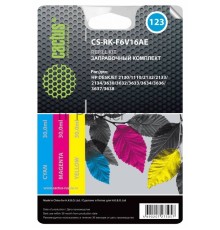 Заправочный набор Cactus CS-RK-F6V16AE многоцветный 90мл для HP DeskJet 2130