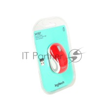 Мышь (910-002732) Logitech Wireless Mini Mouse M187, Red NEW