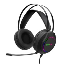 ExeGate Cosmos HS-702GL (объемный звук 7.1, длина кабеля 2.5м, динамик 50мм, 20-20000Гц, RGB подсветка, USB интерфейс, регулировка громкости, Color Box)