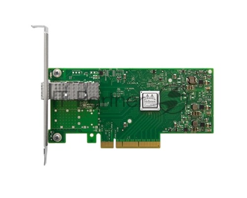 Сетевая карта ConnectX-4 Lx EN network interface card, 25GbE single-port SFP28, PCIe3.0 x8, tall bracket, SR-IOV, TCP/UDP, MPLS, VxLAN, NVGRE, GENEVE, iSER, NFS RDMA, SMB Direct, ROHS R6