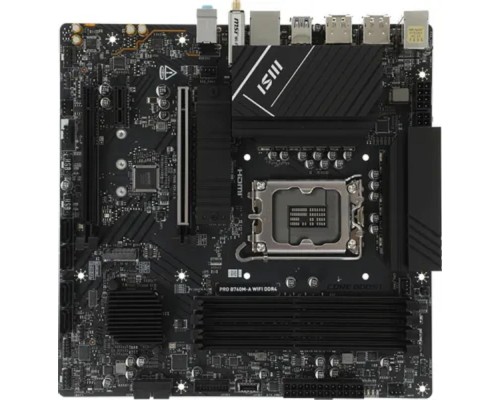 [Материнская плата] MSI PRO B760M-A WIFI DDR4 RTL {LGA 1700, Intel B760, mATX}