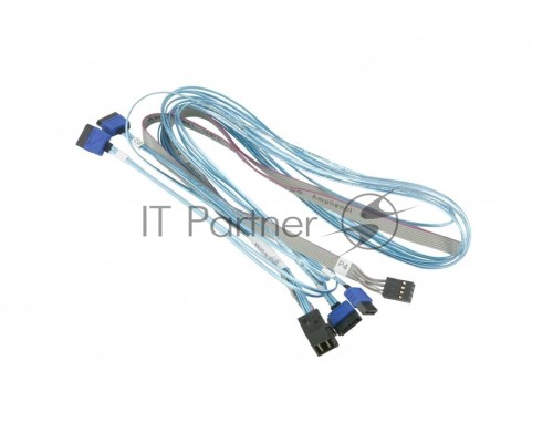 Кабель Supermicro internal mini SAS HD to 4 SATA 12G, 75/75/90/90cm w/75cm SB, S. 30AWG,RoHS/REACH Кабель Supermicro internal mini SAS HD to 4 SATA 12G, 75/75/90/90cm w/75cm SB, S. 30AWG,RoHS/REACH