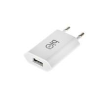 Bion Сетевое Зарядное Устройство, USB-A, 5 Вт, белый [BXP-ADP-A-5W]