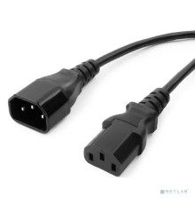 Bion Кабель-удлинитель питания 1.8м, C13-C14 с заземлением, 0.75мм, 10А, черный [BXP-PC-189-VDE]