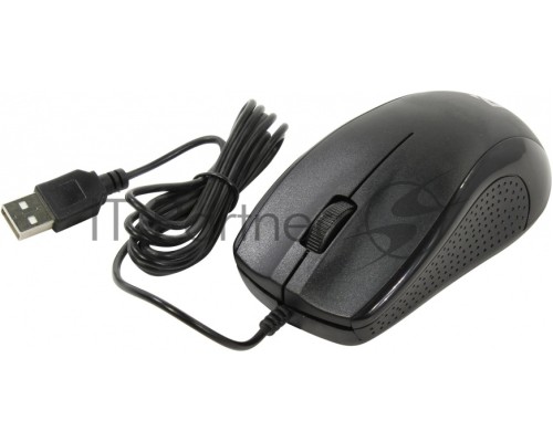 Мышь проводная Defender Optimum MB-160 черный, 1000 dpi, USB, кнопки - 3