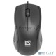 Мышь проводная Defender Optimum MB-160 черный, 1000 dpi, USB, кнопки - 3