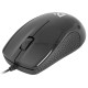 Мышь проводная Defender Optimum MB-160 черный, 1000 dpi, USB, кнопки - 3