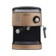 Кофеварка рожковая Polaris PCM 1527E Adore Crema шампань, исп. кофе - молотый, 1.5 л, 850 Вт, 15 Бар.