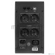Источник бесперебойного питания CROWN 800VA/510W, металл, 1x12V/9AH, розетки 3*EURO+1*IEC bybass, трансформатор AVR 145-280V, LCD дисплей, съёмный кабель 1.2м, фильтр телефонной и ethernet линии RJ11/45, защита батареи, от перегрузки, от КЗ