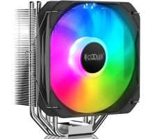 PCCooler Paladin 400 ARGB S115X/1200/1700/AM4 (TDP 200W, 130mm PWM ARGB FAN, 4 тепловые трубки 6мм, 800-1600RPM, 18-28,6dBa)