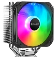 PCCooler Paladin 400 ARGB S115X/1200/1700/AM4 (TDP 200W, 130mm PWM ARGB FAN, 4 тепловые трубки 6мм, 800-1600RPM, 18-28,6dBa)