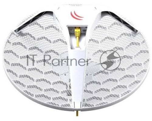 Сетевое оборудование MikroTik RBLHG-5nD LHG 5 Dual Chain 5Ghz 802.11an 24.5dBi Integrated antenna, 600MHz COU, 64MB RAM, 1x LAN, POE,
