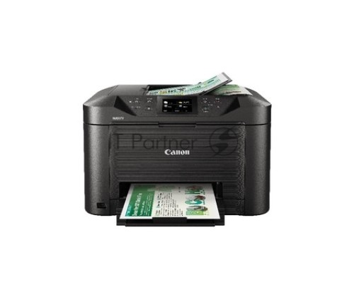 МФУ струйный Canon MAXIFY MB5140, A4, цветной, печ. до 24/15.5 стр/мин.(ч/б/цвет), скан. до 23 стр/мин., 600 x 1200 dpi (печать), 1200x1200dpi (скан.), Ethernet (RJ-45), RJ-11, USB Type-A, Wi-Fi