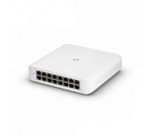 UBIQUITI USW-LITE-16-POE PoE-коммутатор, 16х 1G RJ45, раздача 45 Вт