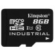 Флеш карта microSDHC 8Gb Class10 Kingston <SDCIT/8GBSP> Industrial Temperature SP Class UHS-I без адаптера