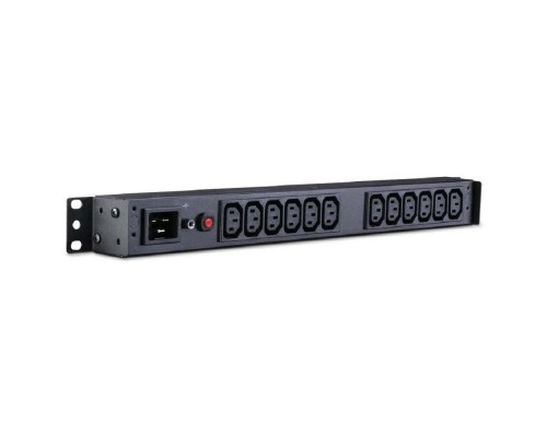 [Дополнительное оборудование CyberPower] CyberPower PDU20BHVIEC12R PDU 1U type, 16Amp, plug IEC 320 C20, (12) IEC 320 C13