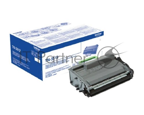 Картридж лазерный Brother TN3512 чёрный (12000 стр) для HL-L5000D/5100DN/5200DW/6300DW/6400DW/6400DWT/DCP-L5500DN/6600DW/MFC-L5700DN/5750DW/6800DW/6900DW
