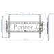 Кронштейн для телевизора Kromax IDEAL-1 черный 32