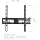Кронштейн для телевизора Kromax FLAT-4 черный 22