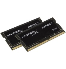 Модуль памяти KINGSTON 32GB 2400MHz DDR4 CL14 SODIMM (Kit of 2) HyperX Impact Lifetime