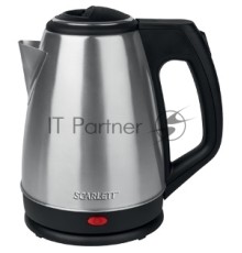 Чайник Scarlett SC-EK21S25 1.5л. 1350Вт серебристый (корпус: нержавеющая сталь)