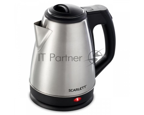 Чайник Scarlett SC-EK21S25 1.5л. 1350Вт серебристый (корпус: нержавеющая сталь)